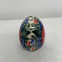 Load image into Gallery viewer, Polish Pottery Egg - D28
