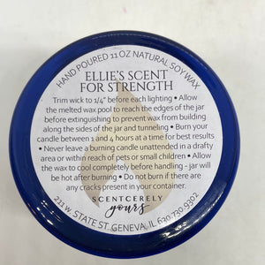 Ellie's Scent for Strength Fundraiser Candle