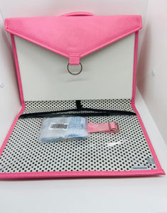 Diamond Dotz - Pink Travel Bag