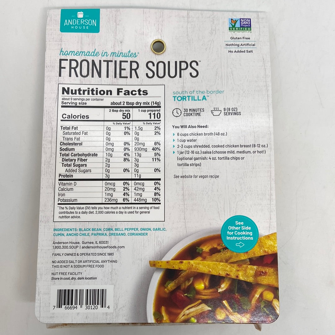 South of the Border Tortilla Soup Mix