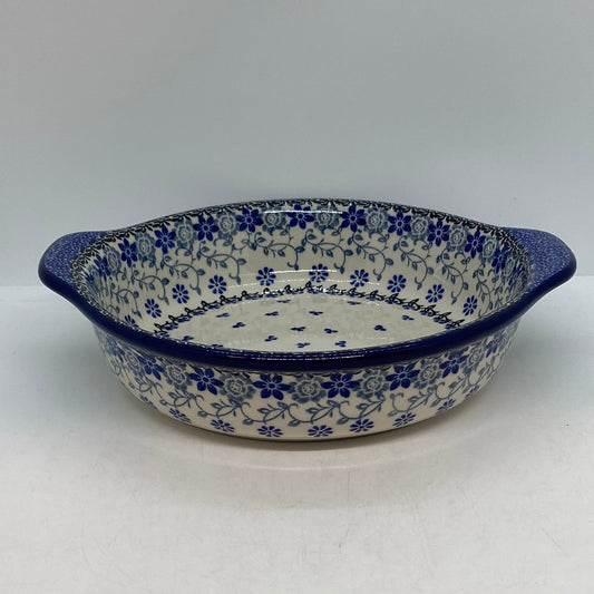 141 Baker ~ Round w/ Handles ~ 8 inch ~ 2158X ~ T3!