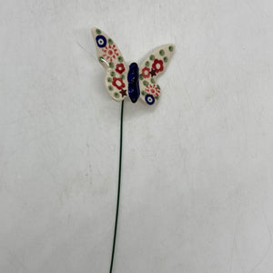 Butterfly Figurine on a Metal stick - EO34