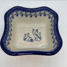 Load image into Gallery viewer, Square Bowl ~ Scalloped Edge ~ 6.5  inch ~ 2591X