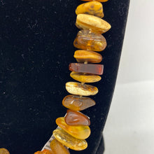 Load image into Gallery viewer, Baltic Amber Necklace made of free form amber beads