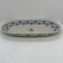 Load image into Gallery viewer, Tray ~ Scalloped Oval ~ 6.25 x 12.5 inch ~2328 - T4!