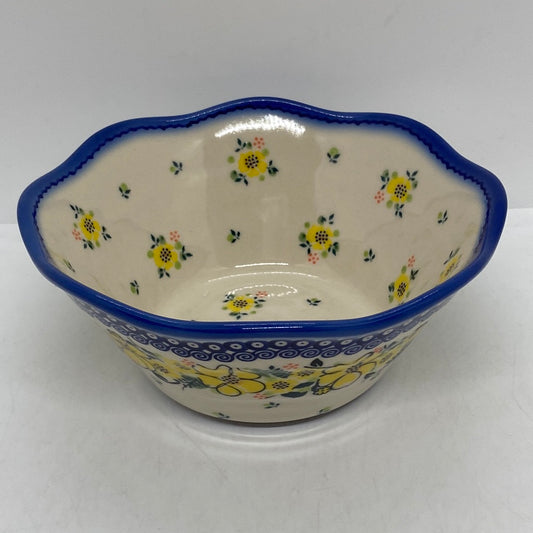 Medium Wavy Serving Bowl ~ Serving ~  7 inch ~ U-WP3