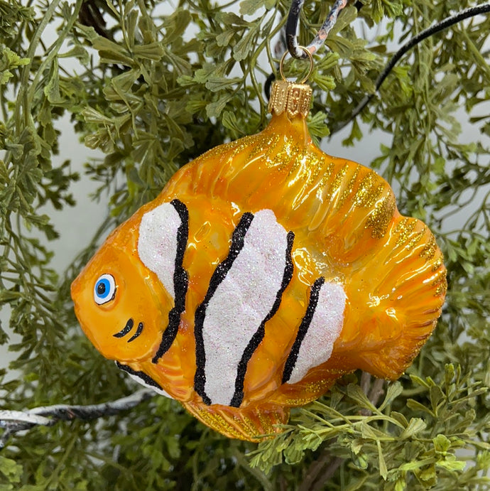 Nemo Polish Hand Blown Glass Ornament