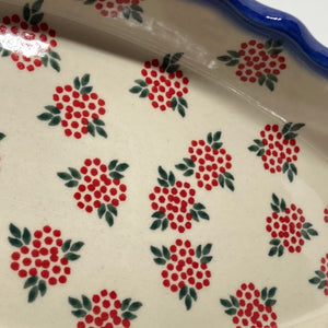Andy Oval Baker  - Red Floral