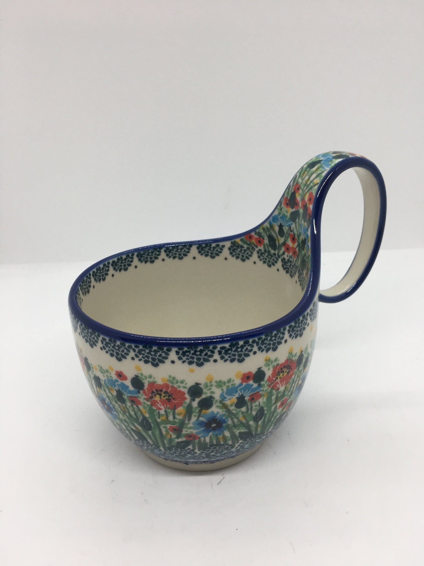 Bowl w/ Loop Handle ~ 16 oz ~ U4921 ~U5!