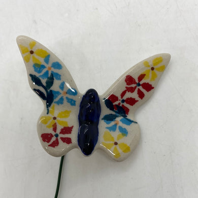 Butterfly Figurine on a Metal stick - WK68