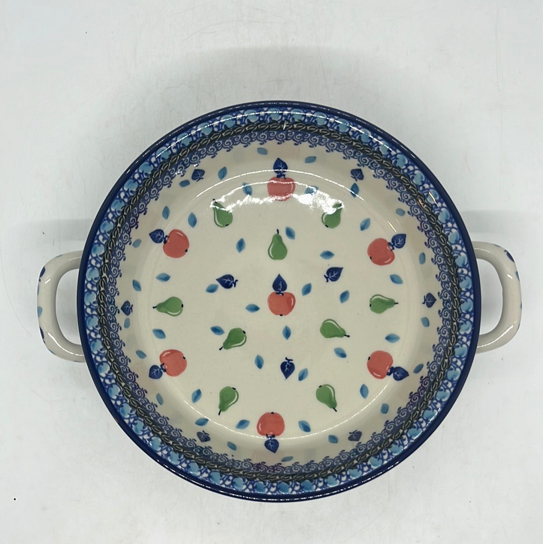 Baker ~ Round w/ Handles ~ 8 inch ~ 2704X - T3!