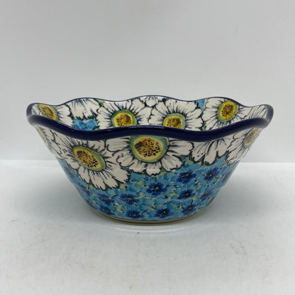 Bowl ~ Wavy Edge ~ Small ~ 8 inch ~ U4736 ~ U7!