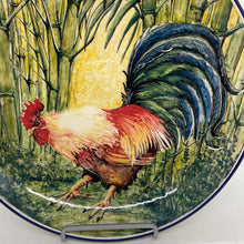Load image into Gallery viewer, Limited Edition Large Plate With Rooster Looking for Grubs