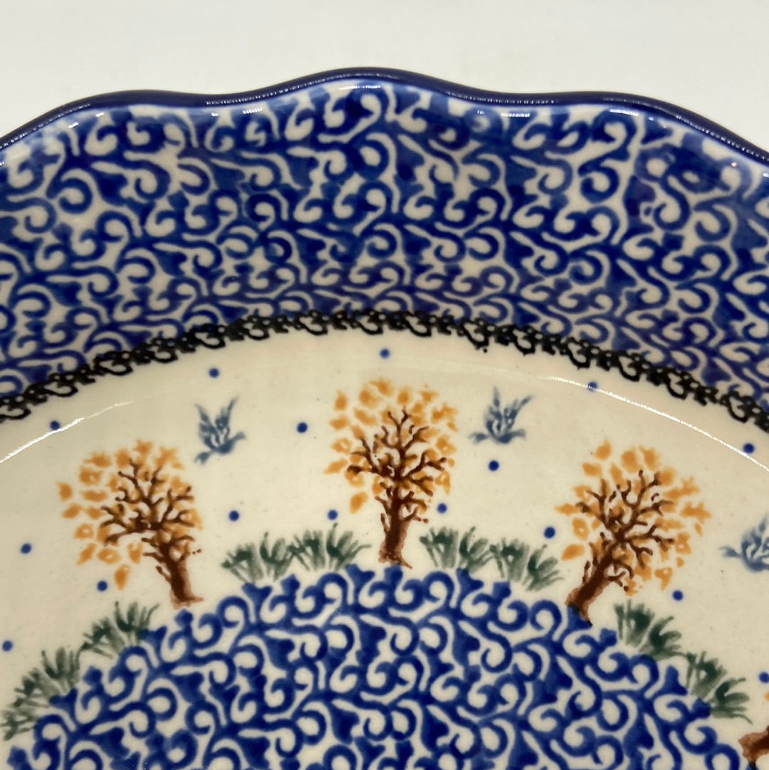 636 ~ Pie Plate ~ Fluted ~ 10" ~ 1745X - T3*