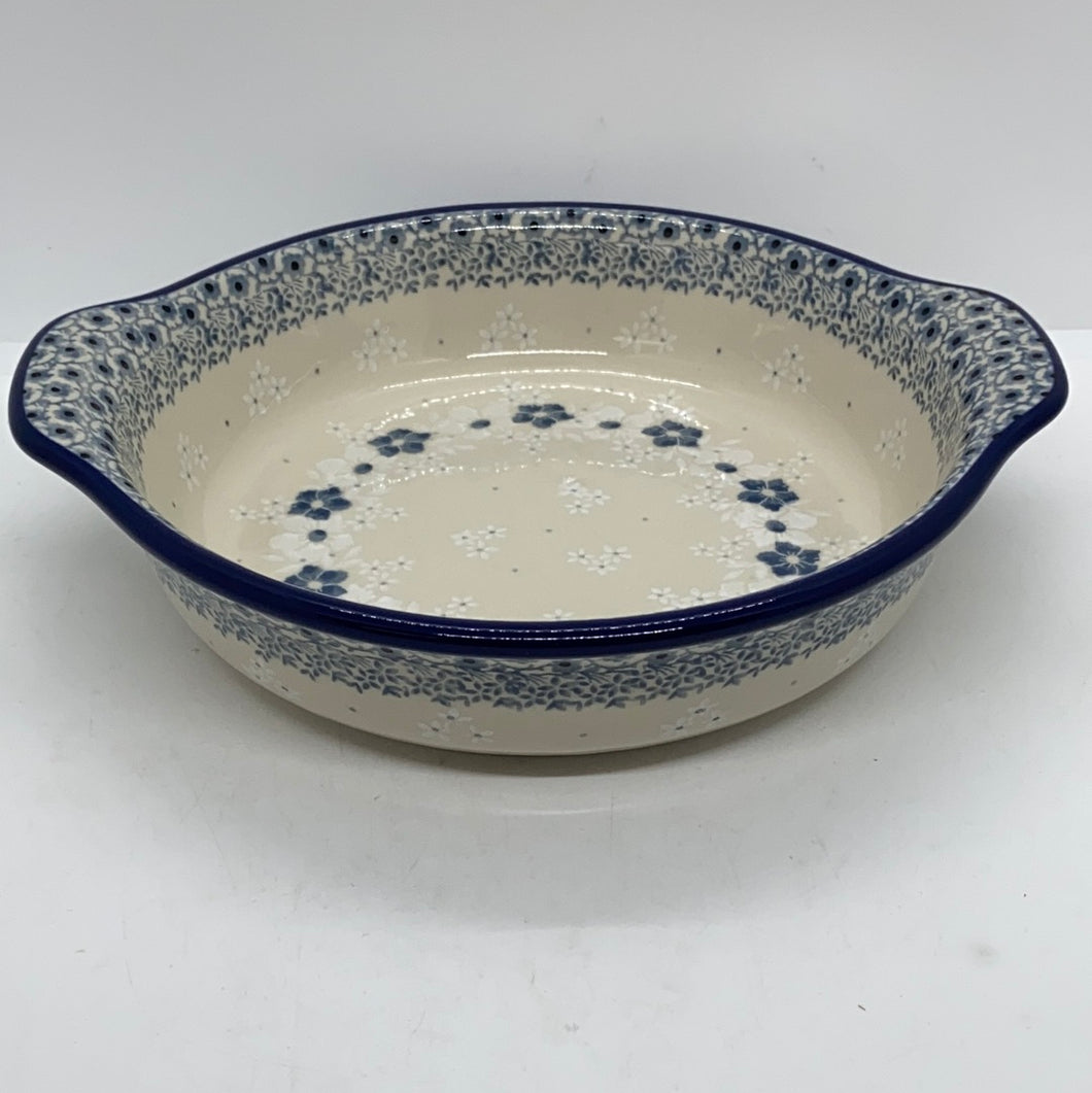 141 Baker ~ Round w/ Handles ~ 8 inch ~ 2493X ~ T3!