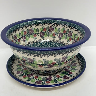 Berry Bowl w/ Saucer ~ 8W ~ 1415X ~ T3!