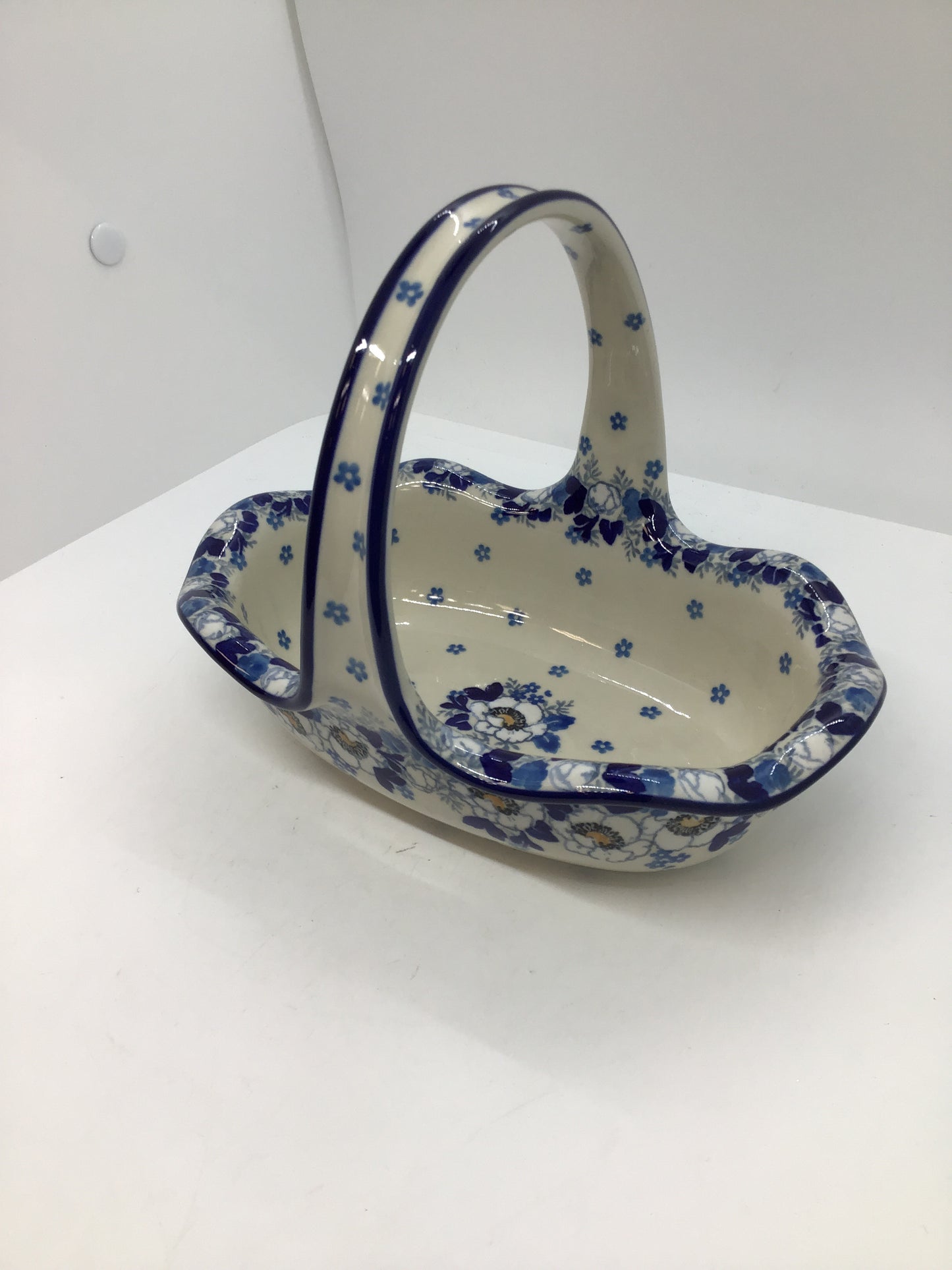 A21 ~ Basket with Handle ~ 2222X ~ T4!