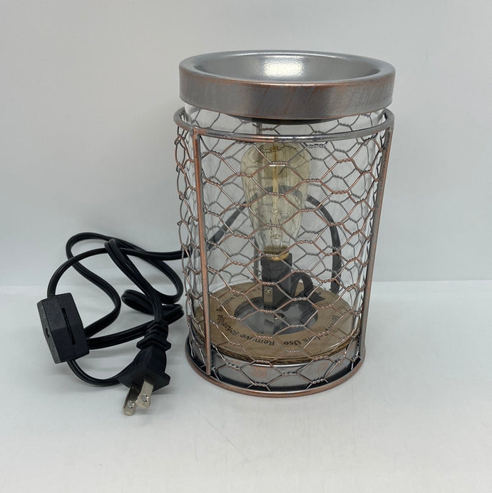 Vintage Bulb Illumination Warmer - Chicken Wire