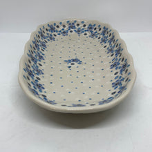 Load image into Gallery viewer, Tray ~ Scalloped Oval ~ 6.25 x 12.5 inch ~2328 - T4!