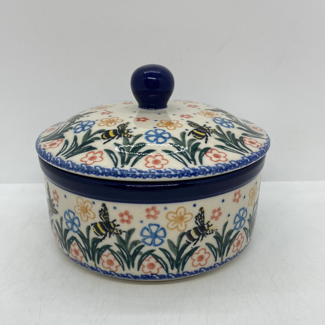 Round Covered Container ~ 5" ~ 2023X - T3!