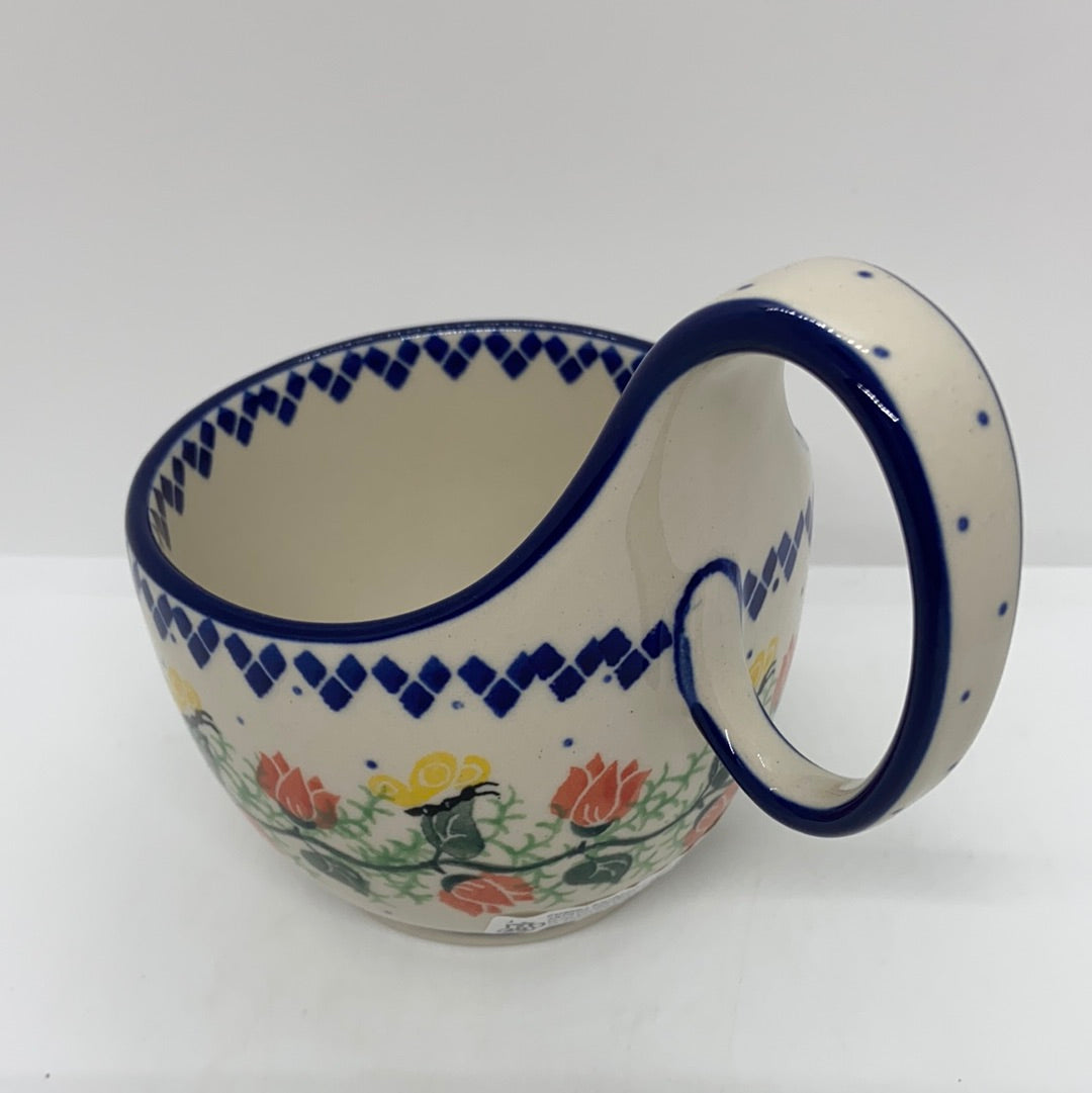 Bowl w/ Loop Handle ~ 16 oz ~ 1378X ~ T4!