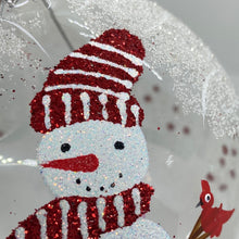 Load image into Gallery viewer, Snowman Polish Hand Blown Ornament
