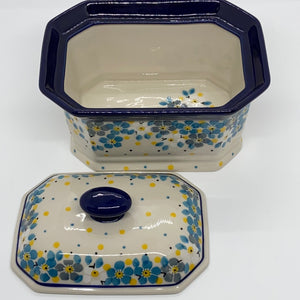 Covered Container ~ 4"H x 4"W x 6"L ~ 2498X