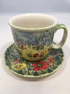 9120 Malwa Teacup and Saucer Valley of Silence