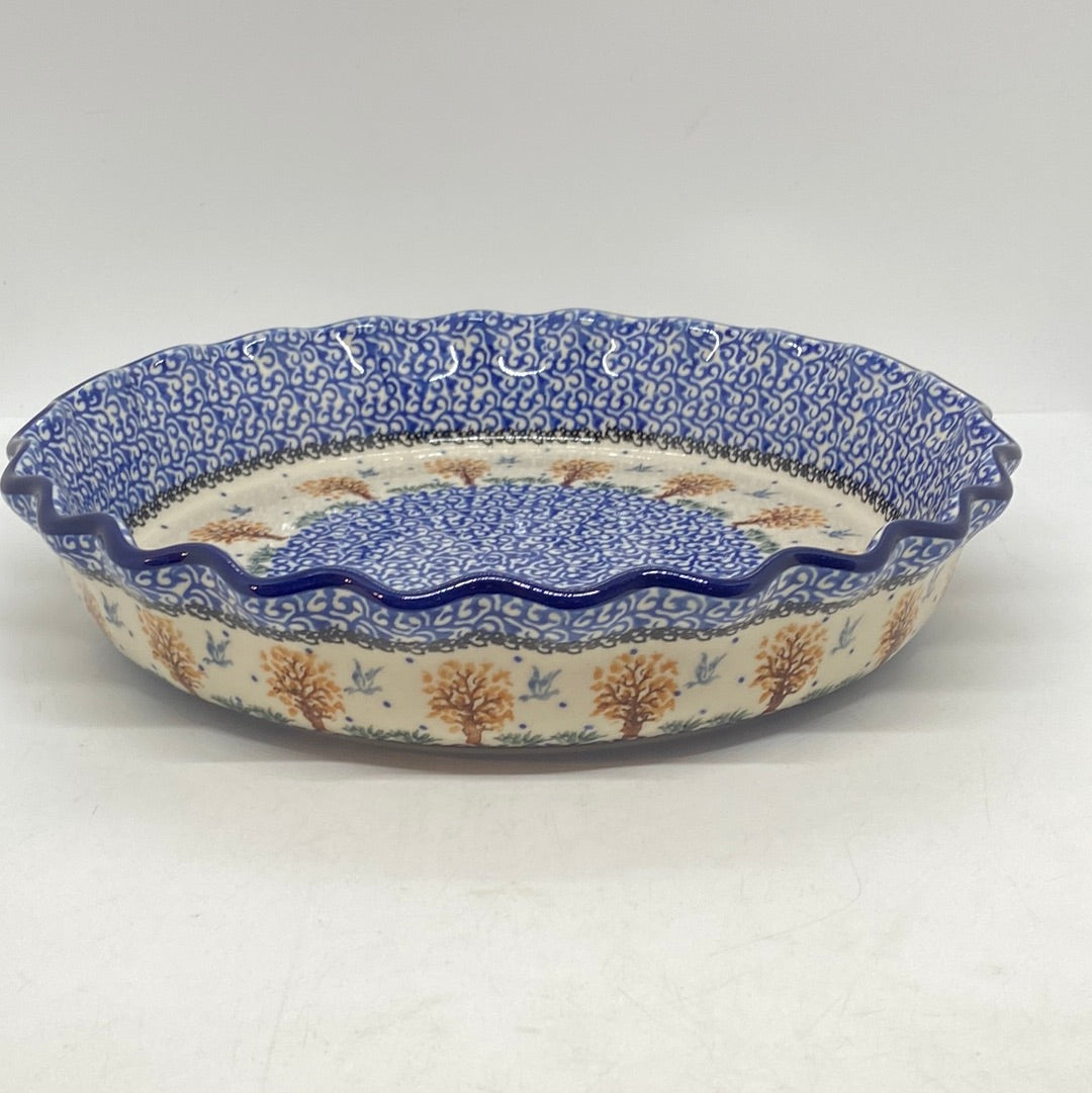 636 ~ Pie Plate ~ Fluted ~ 10" ~ 1745X - T3*