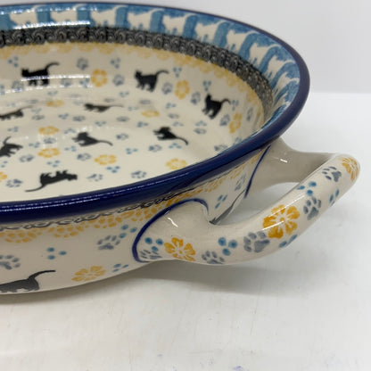 Baker ~ Round w/ Handles ~ 8 inch ~ 2153X - T1*