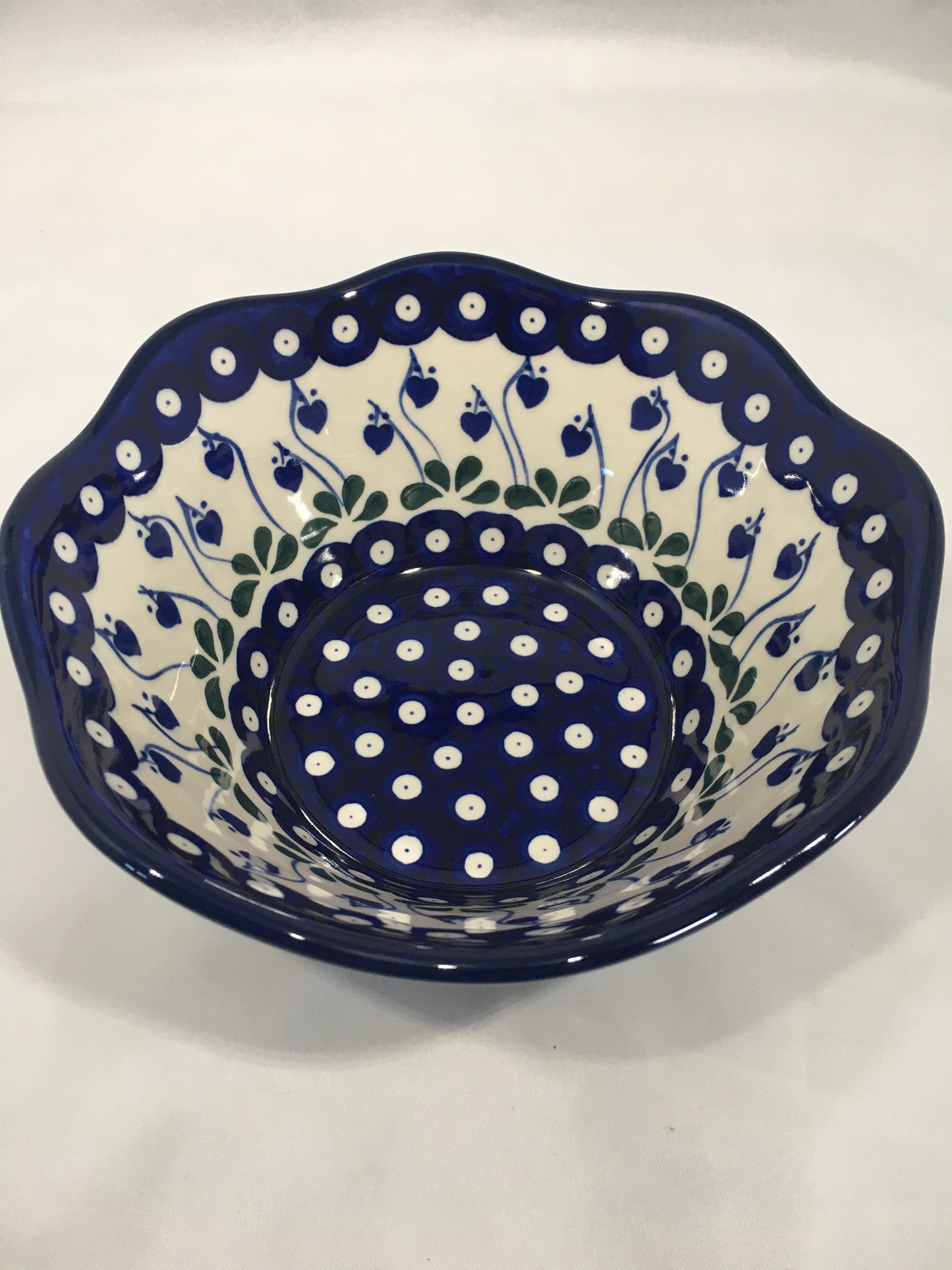 Bowl ~ Wavy Edge ~ Small ~ 8 inch ~ 377OX ~ T3*