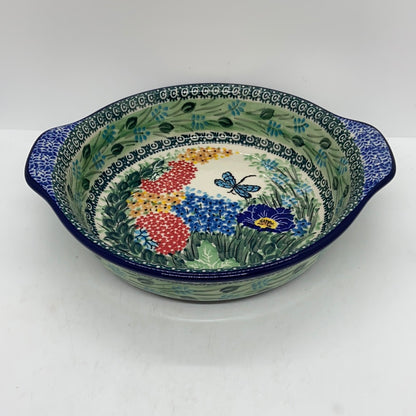 141 Baker ~ Round w/ Handles ~ 8 inch ~ U4612 ~ U4!