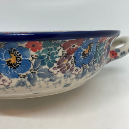 Baker ~ Round w/ Handles ~ 8 inch ~ U4708 ~ U4