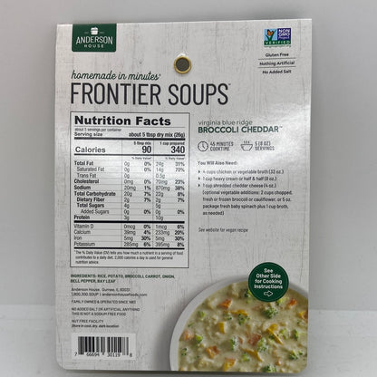 Virginia Blue Ridge Broccoli Cheddar Soup Mix