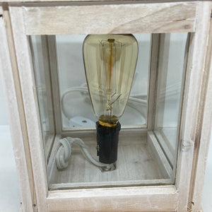 Vintage Bulb Illumination Warmer - Weathered Wood