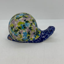 Load image into Gallery viewer, Mini Snail - Unikat Turquise/Purple