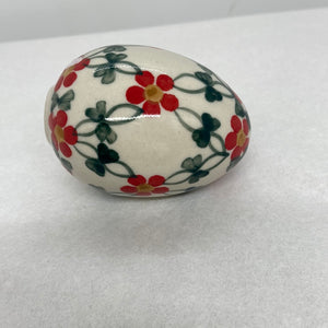Polish Pottery Egg - D20
