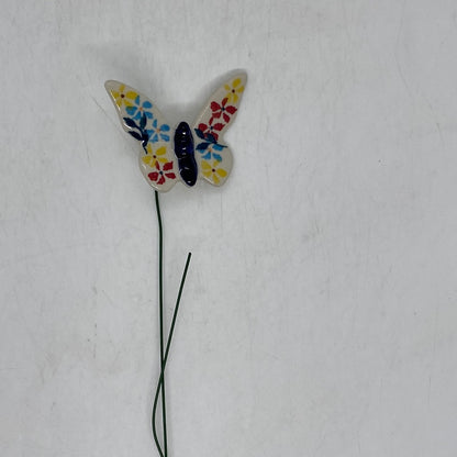 Butterfly Figurine on a Metal stick - WK68