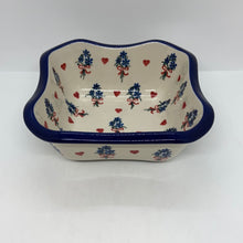 Load image into Gallery viewer, Square Bowl ~ Scalloped Edge ~ 6.5  inch ~ 1540X