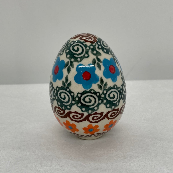 Polish Pottery Egg - D62