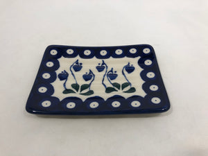 Soap Dish ~ 3.25 x 4.25 inch - 377O - T1!