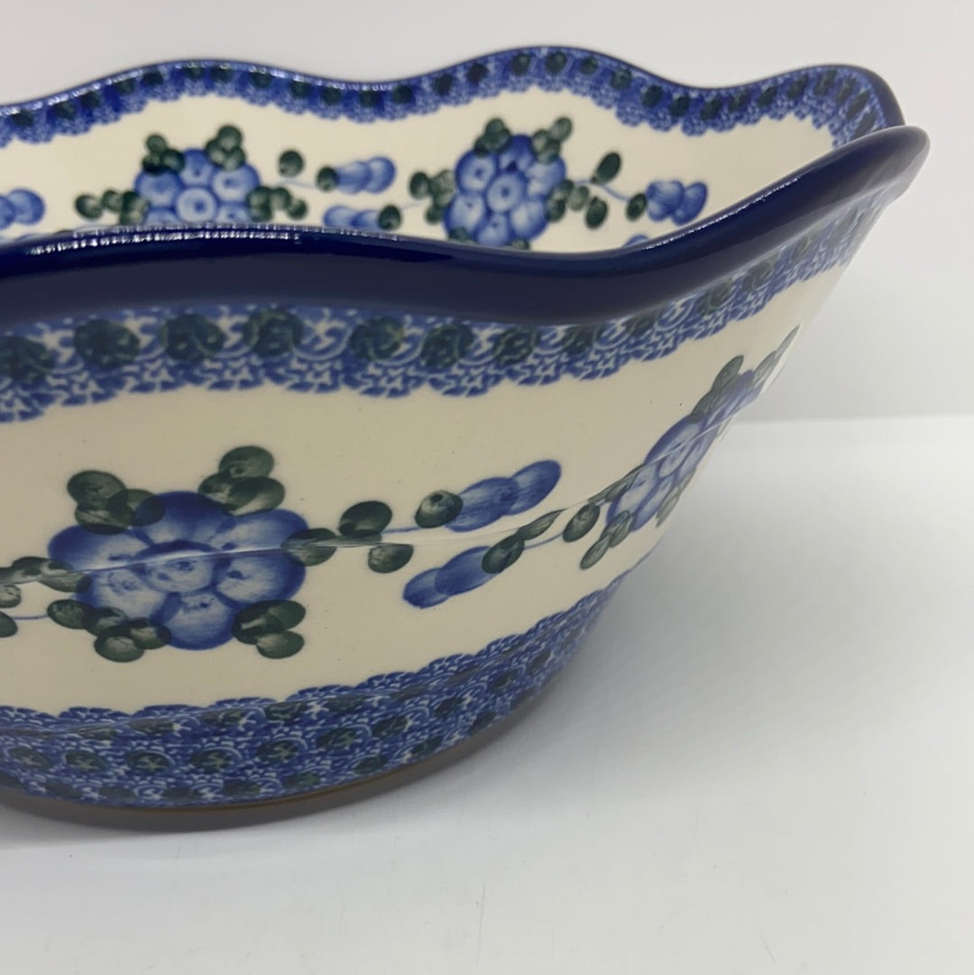 Bowl ~ Wavy Edge ~ Medium ~ 10 inch ~ 163X ~ T4*