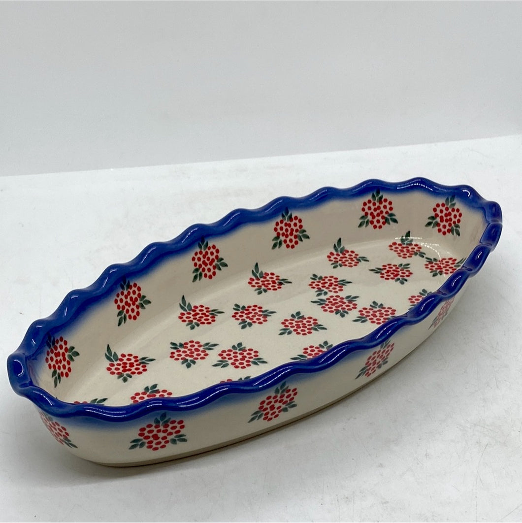 Andy Oval Baker  - Red Floral