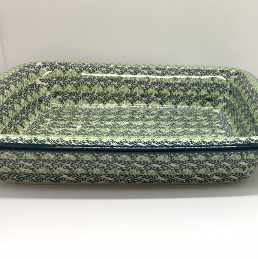 854 ~ Baker ~ Rectangular w/Rim ~ Lasagna ~ 11.25" x 13.75" ~ 1888Q ~ T4*