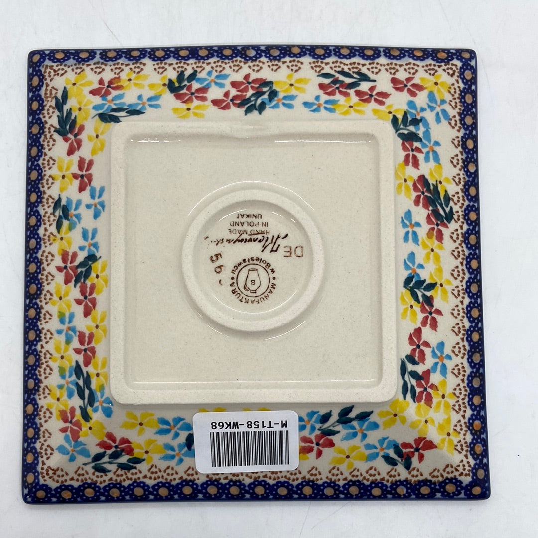 Square Plate ~ 7 inch ~ WK68