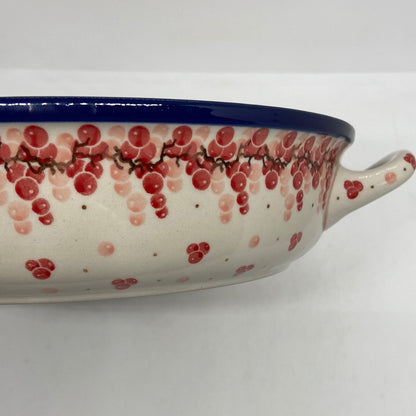 420 ~ Baker ~ Round w/ Handles ~ 10" ~ 2387X - T4!