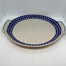 Load image into Gallery viewer, Platter ~ Round w/ Handles ~ 11.75 inch ~ 0258X