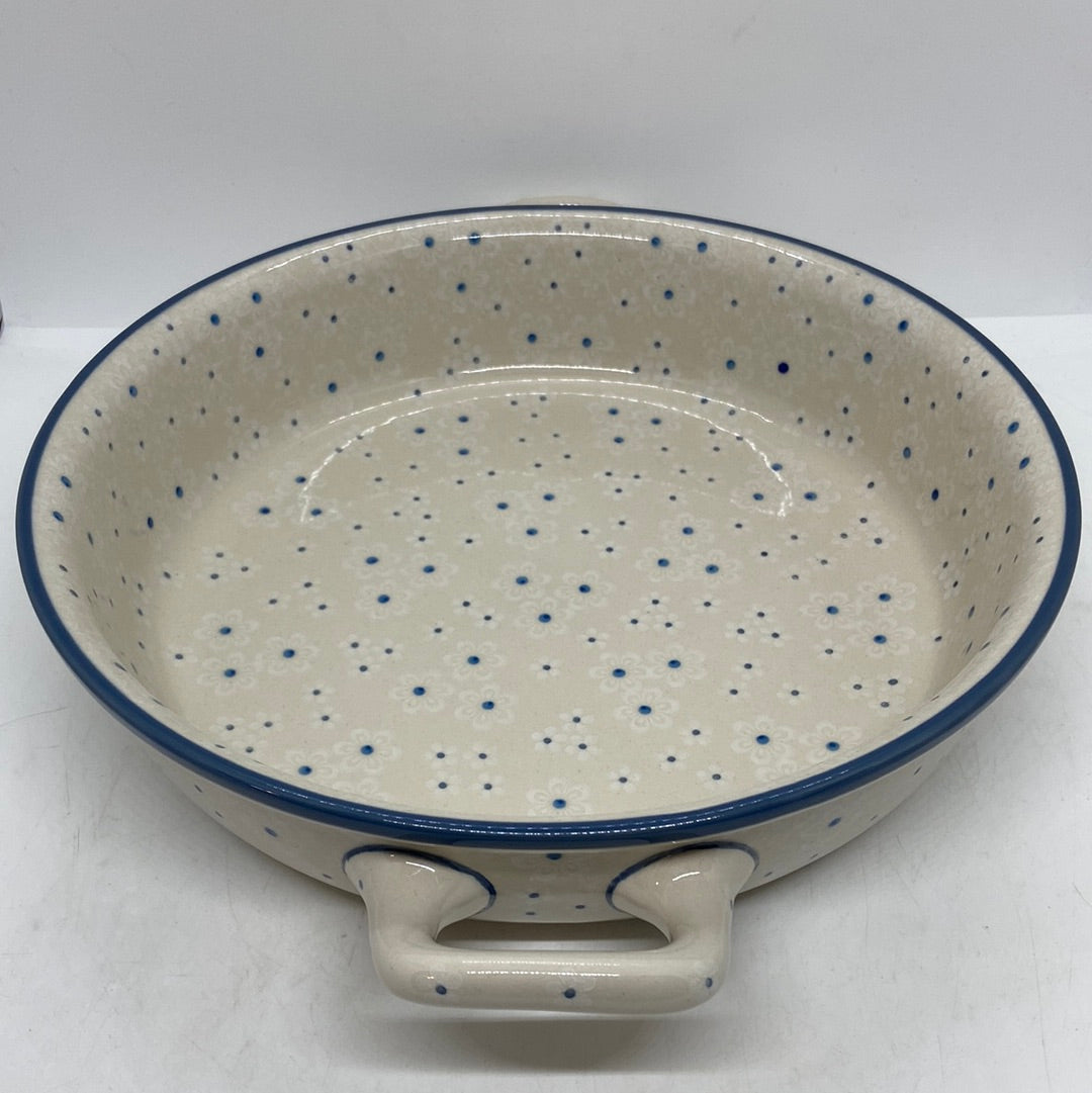 420 ~ Baker ~ Round w/ Handles ~ 10" ~ 2330* - T3!