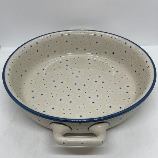 420 ~ Baker ~ Round w/ Handles ~ 10" ~ 2330* - T3!